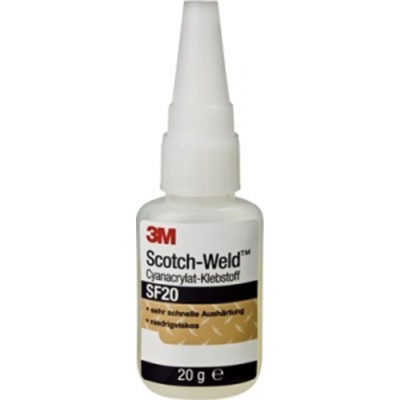 SIGEL Scotch-Weld Клей цианакрилатный однокомпонентный прозрачный, 20г