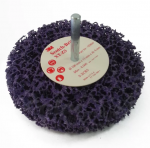 Круг 05809 SCOTCH-BRITE XT-ZS S XCS цвет фиолетовый, диаметр 100мм х 13мм, шпиндель 6мм