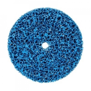 Круг 57018 SCOTCH-BRITE ROLOC+ CG-ZR S XCS цвет голубой, диаметр 100мм х 13мм