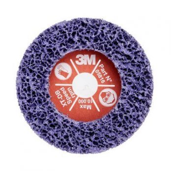 Круг 05816 SCOTCH-BRITE XT-DB S XCS цвет фиолетовый, диаметр 115мм х 22мм