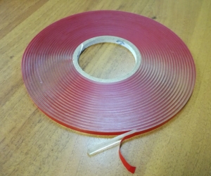 Мармеладка PRO TAPE PT3000 лента прозрачная двусторонняя повышенной прочности, толщина 3 мм длинна 10м