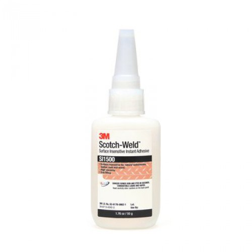 SI1500 scotch-weld клей цианакрилатный однокомпонентный прозрачный, 20г