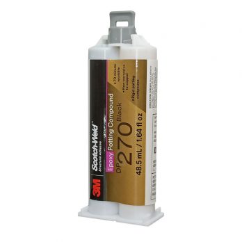 DP270 Клей двухкомпонентный для монтажа и фиксации электронных компонентов, цвет прозрачный 50мл