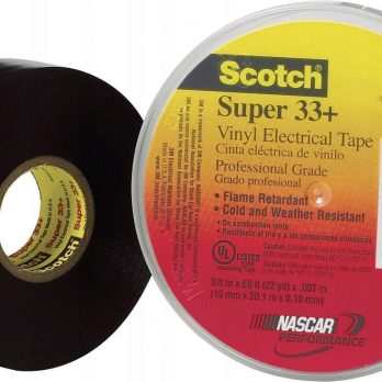 Scotch SUPER 33+ 19мм х 20м х 0.18мм, Изолента ПВХ