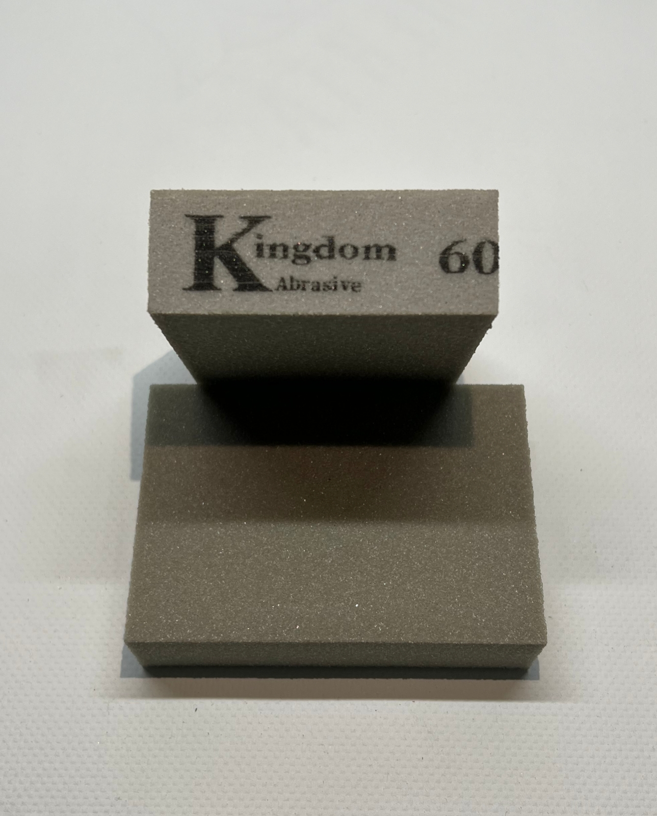 Губка Четырехсторонняя Kingdom Abrasive 60 (Размер 90х55х25 мм)
