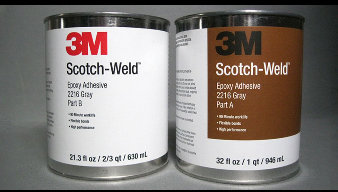 Двухкомпонентный клей 3M 2216 (А+В)