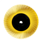 3M Scotch-Brite BB-ZB Щетка абразивная, тип А, с фланцами, P80, желтый, 152 мм